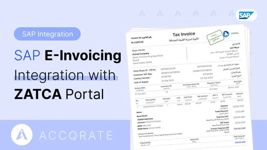 ZATCA Phase 2 E-Invoicing Integration Saudi Arabia